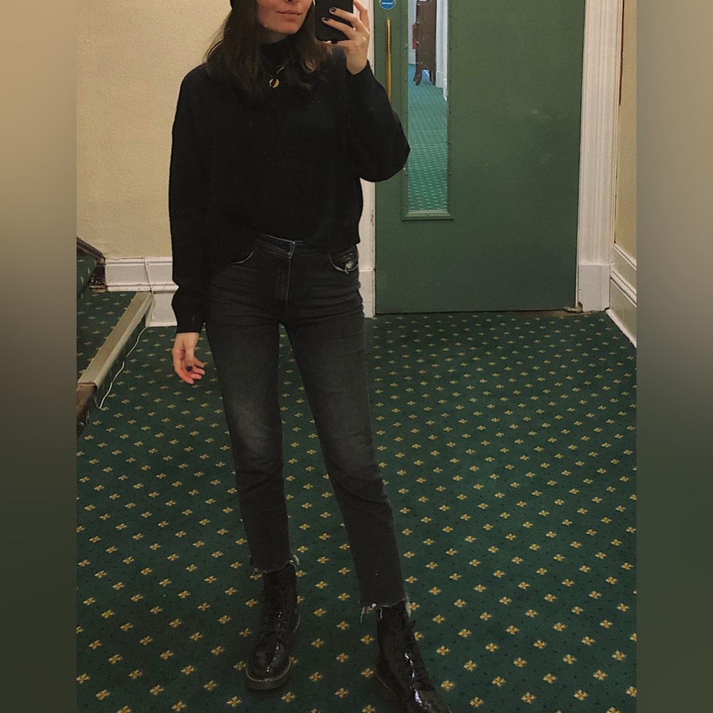 MOTHER denim high rise jeans